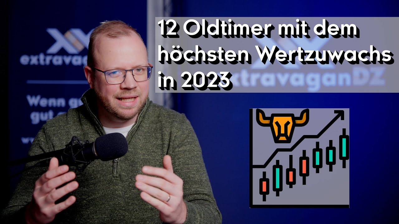 12 Oldtimer mit dem h&ouml;chsten Wertzuwachs in 2023 #oldtimer #nachrichten #finanzen