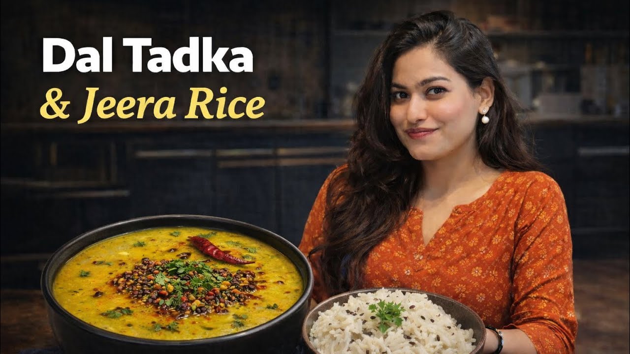 Office Se Seedha Kitchen 👩🏻‍💻➡️🍲 | Dal Tadka & Jeera Rice | Beginner Friendly
