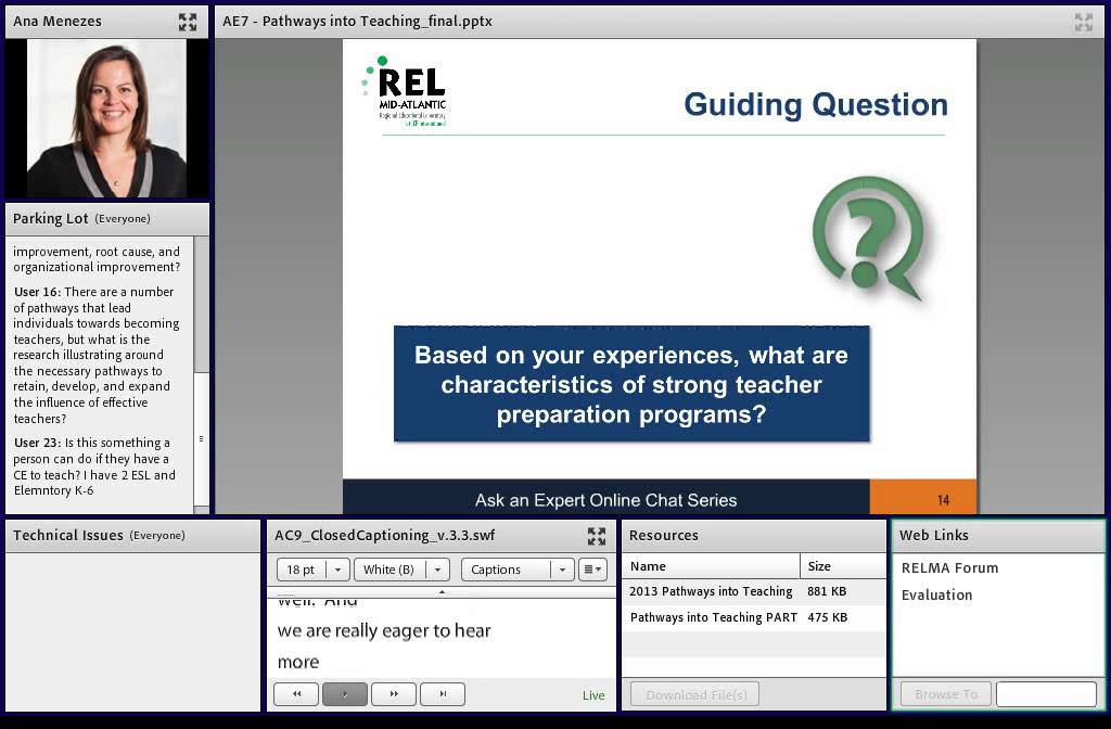 Pathways into Teaching (REL Mid-Atlantic)