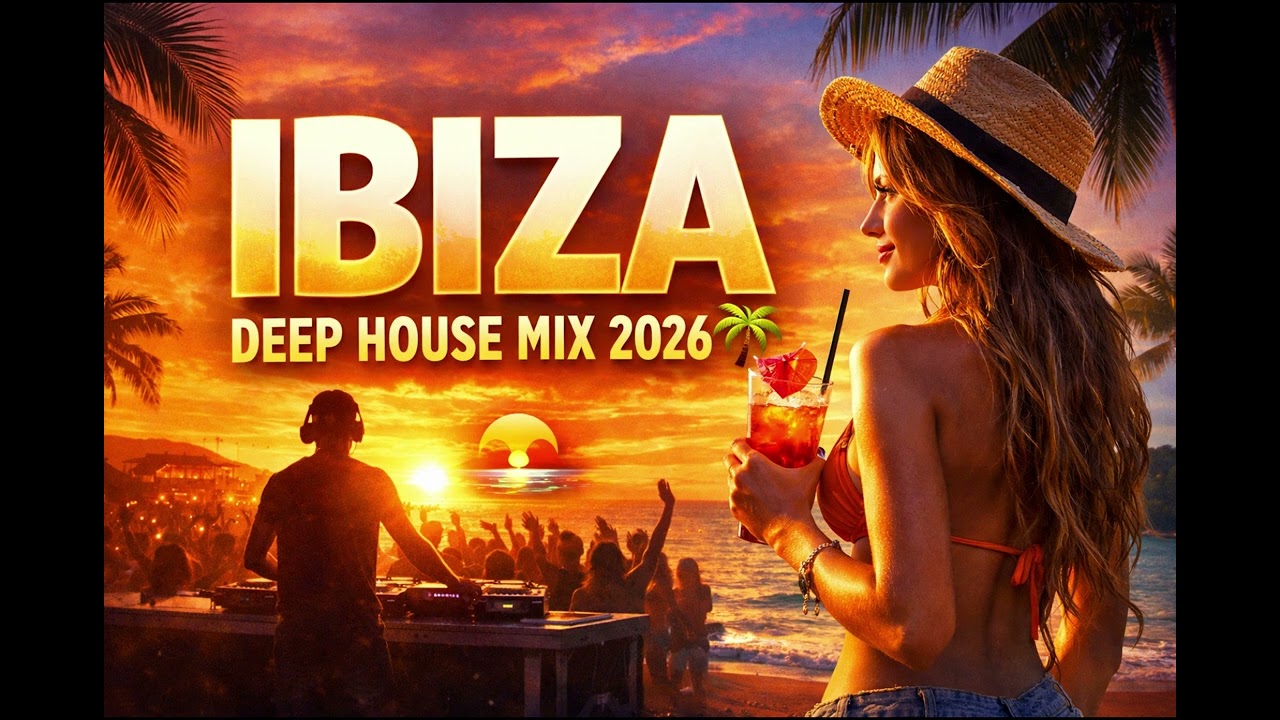 Ibiza Deep House Mix 2026 🌴 Sunset Beach Vibes • Melodic & Chill House Music