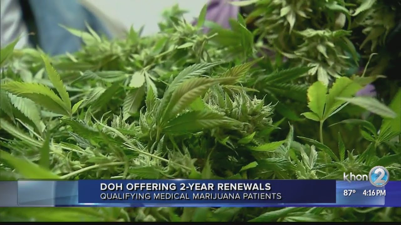 Medical Marijuana patients can renew certification cards for 2 years