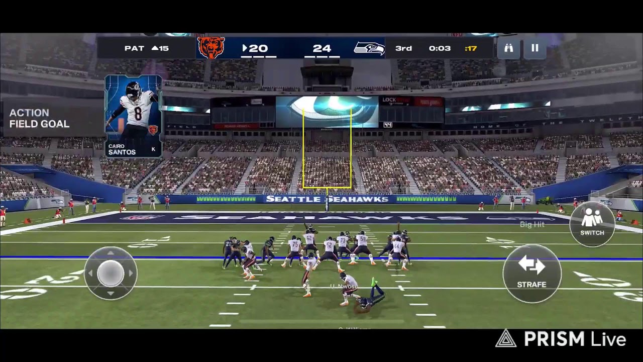 Bears @ Seahawks NFC Championship Season 6
