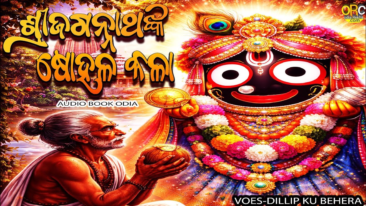 Sri Jagannatha'nka Sohala kala || ଶ୍ରୀ ଜଗନ୍ନାଥଙ୍କ ଷୋହଳ କଳା || odia audio book || O, R, . C  Dillip