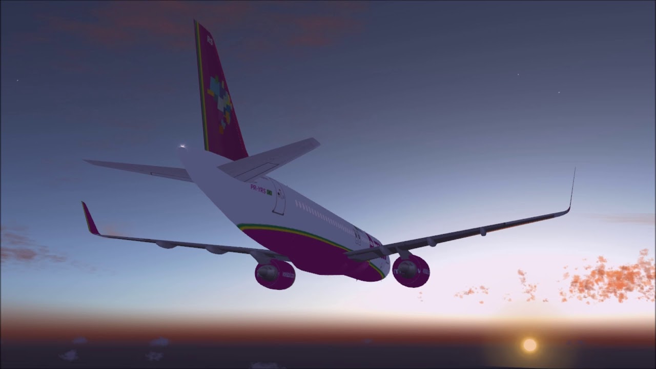 FLIGHTGEAR 2018 SBRJ X SBSP A320 NEO (OUTUBRO ROSA)