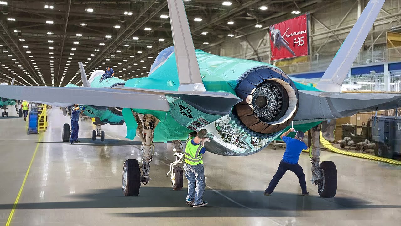 Inside Billion $ US Factory Producing Super Advanced Stealth Aircraft