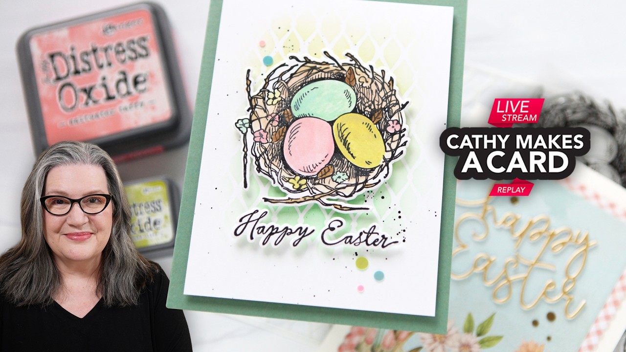 Cathy Makes a Card Live