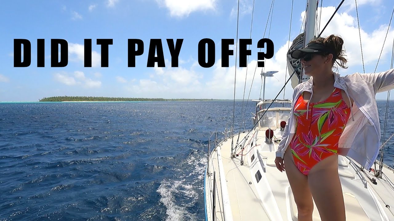Why We Anchored In The Rolliest Anchorage in the Marshall Islands - Goat Island [Ep. 179]