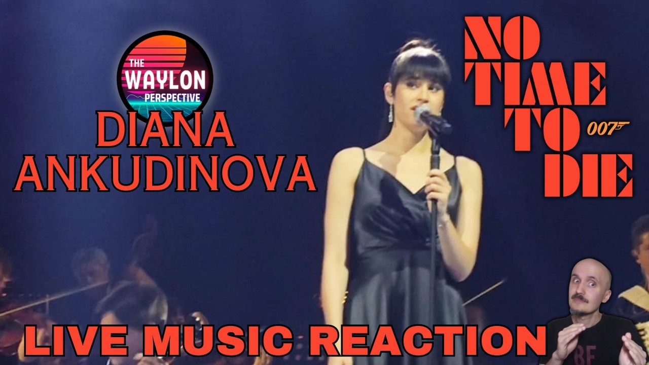 MY REACTION TO Diana Ankudinova - No Time To Die | Billie Eilish LIVE COVER | STIRRING 007 VIBES!!!