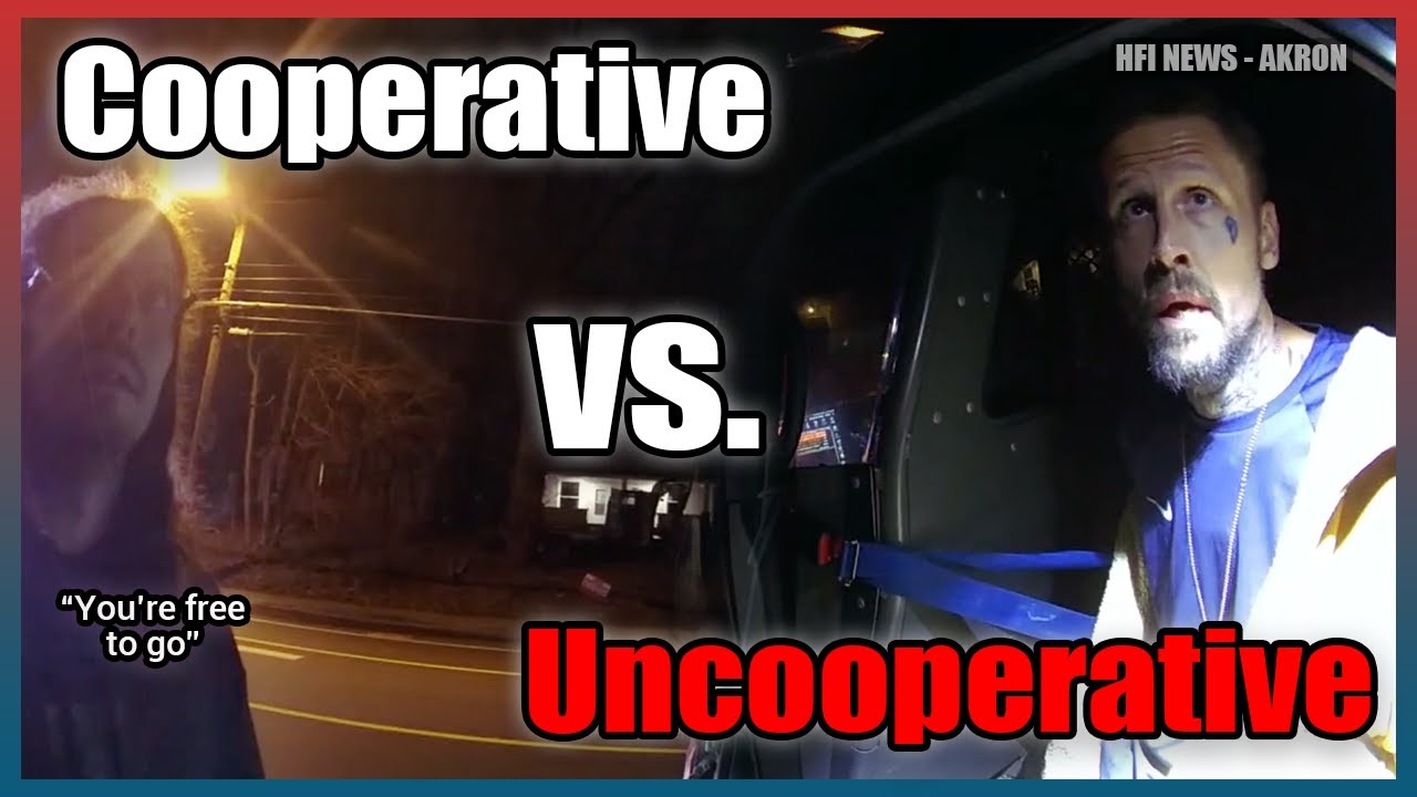The Difference Between Being Cooperative vs. Uncooperative with Police