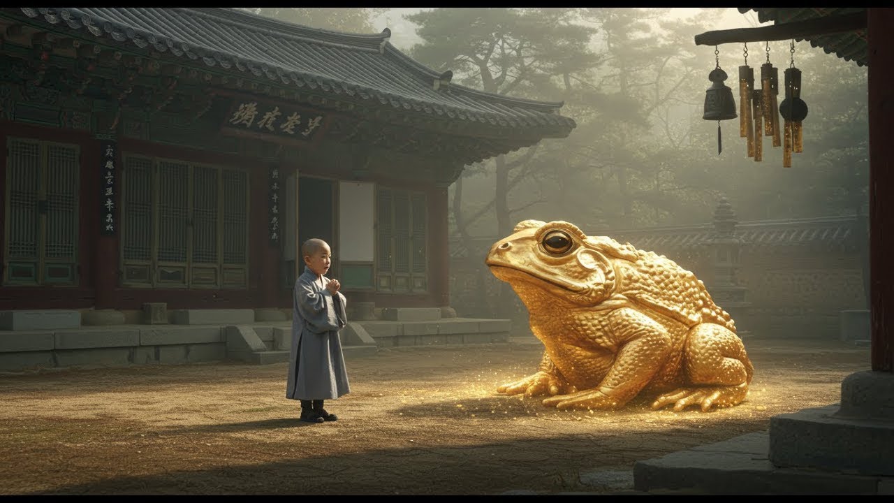 저 동자승과 황금 두꺼비는 요물이니 당장 불태워야 한다! 마을의 외침 속에서, 아이와 두꺼비가 보여준 백 년의 인연 반전실화오디오감동사연