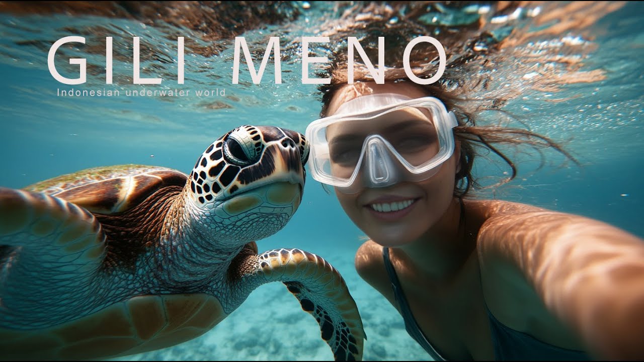 Подводный мир Гили Мено, Индонезия