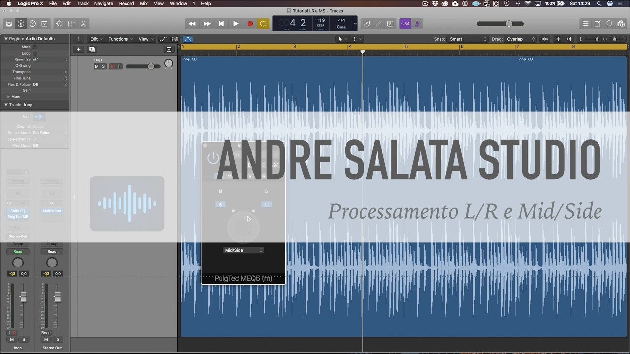 Processamento L/R e Mid/Side