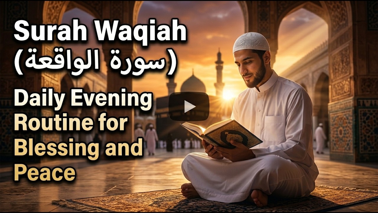 Surah Al-Waqiah (سورة الواقعة) | Rizq & Barakah | Beautiful Quran Recitation for Daily Success