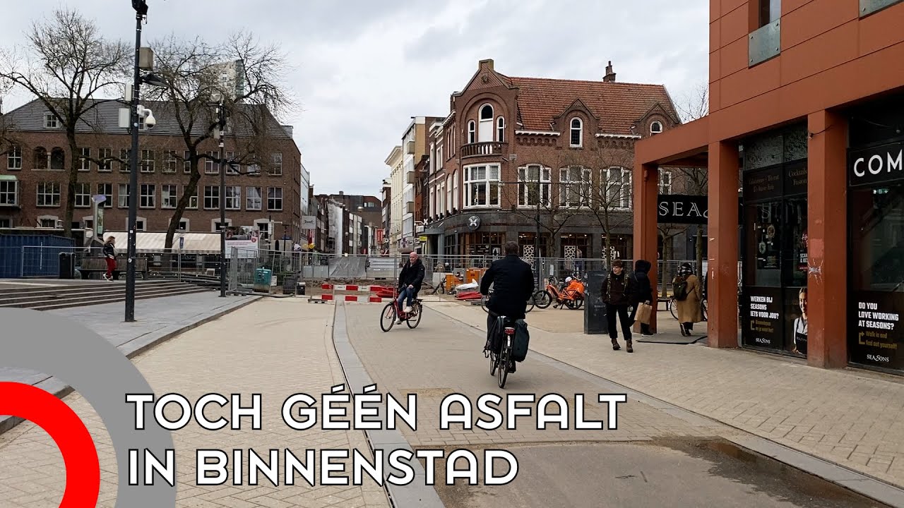 Eindhoven maakt inschattingsfout en komt terug op asfalt in de binnenstad