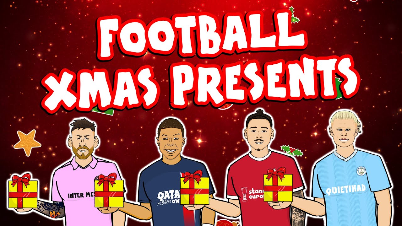 🎁Football Secret Santa🎁 Christmas 2023 Feat Messi Mbappe Nunez Ronaldo and more