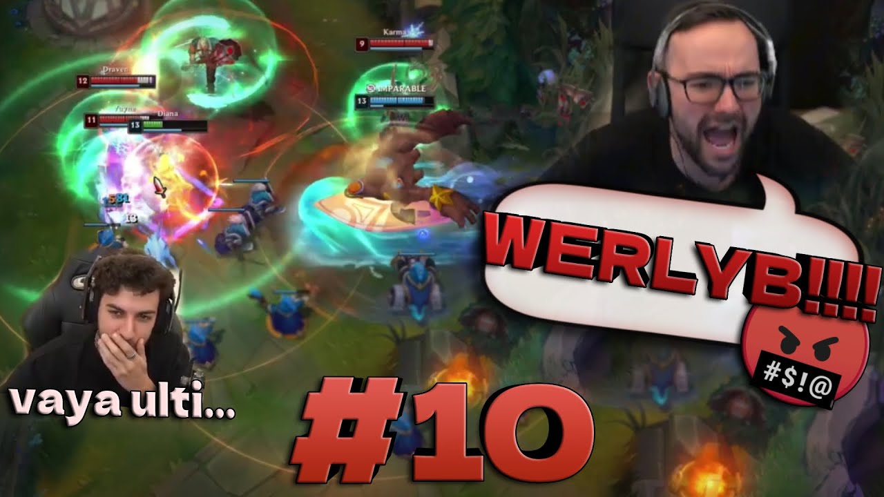 XOKAS FLAMEA A WERLYB | Mejores Momentos LoL Espa&ntilde;a | Recaleamos #10