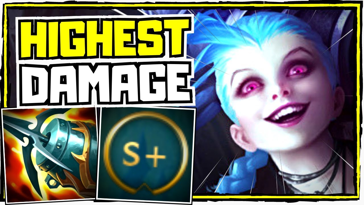 S+ Jinx 1v9 Hard Carry [ADC of the Patch] | Unranked to Diamond [Season 11] League of Legends