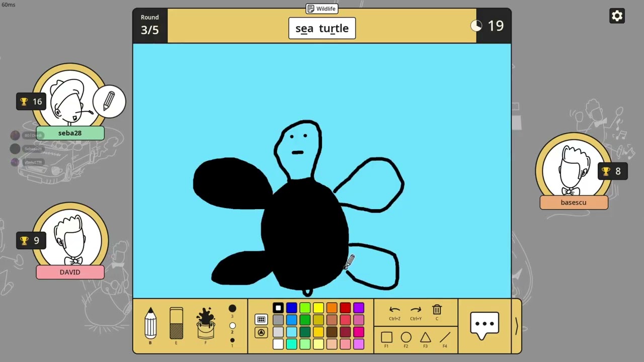 La un Scribble it cu baieti!