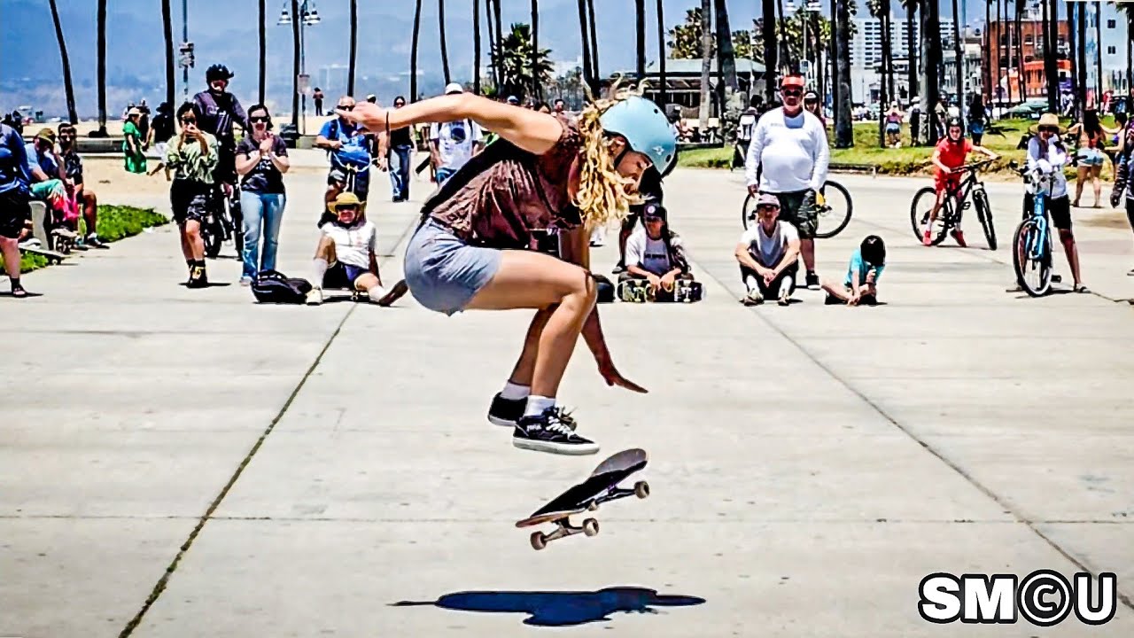 𝗙𝗥𝗘𝗘𝗦𝗧𝗬𝗟𝗘 𝗙𝗟𝗔𝗥𝗘: Venice Newbies Drop In for Skating Showdown at the U.S. Open