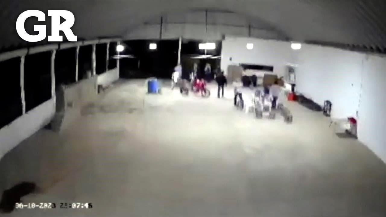 Graban momentos del sismo en Oaxaca