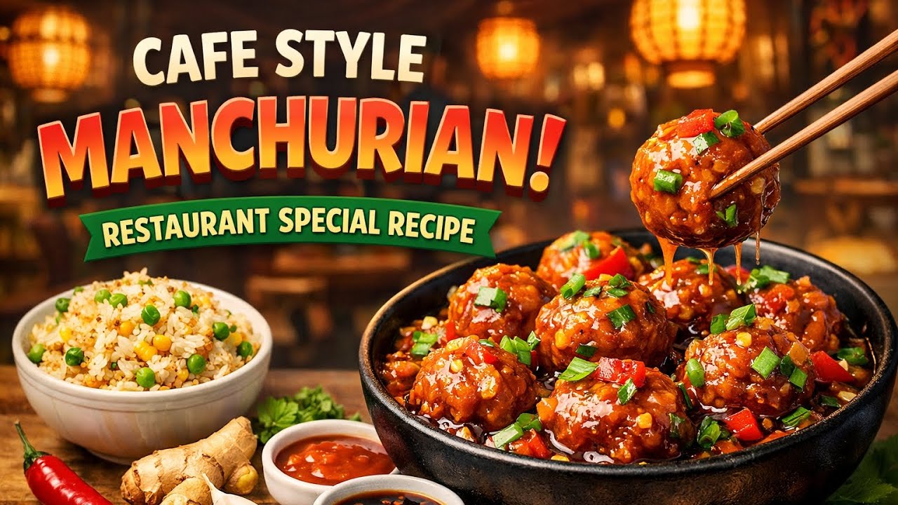 Ghar walo ne kaha ab kabhi mat banana😱🤤|Cafe Style Gravey Manchurian Recipe| Street Style At Home |