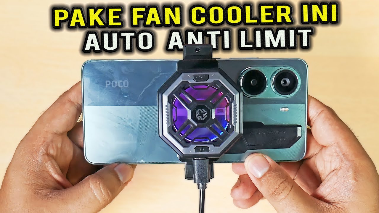 POCO X7 Pro Siksa Test Game Berat Rata Kanan Pake Fan Cooler Piva BL7 Auto Gacor No Limit - Limit !