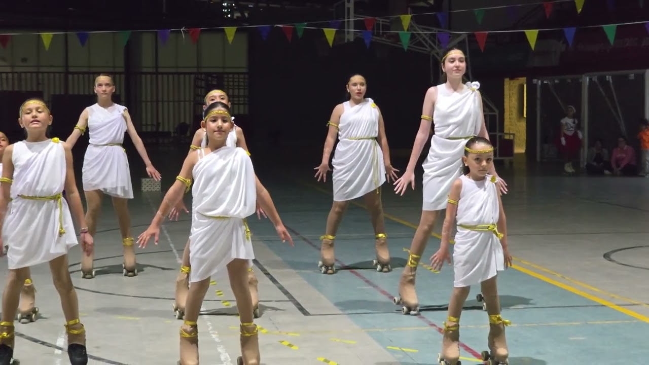 Hijas de los Dioses. Halcones de Rionegro 2025. Patinaje Artístico.