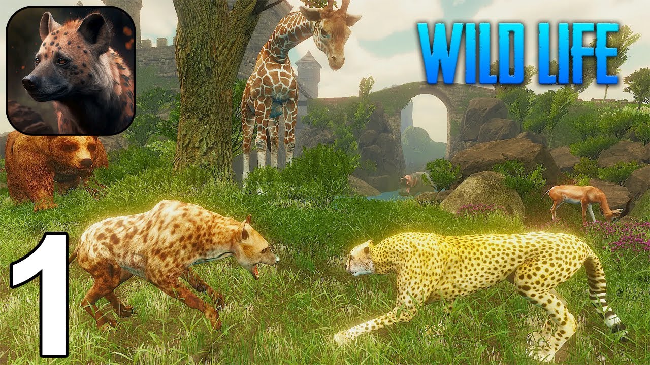 The Hyena - Animal Simulator Android Gameplay Part 1 - Animal Games Videos