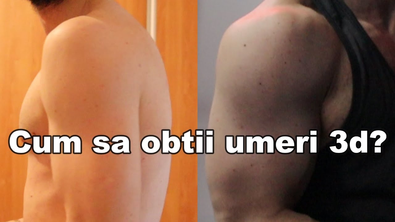 Cum sa obtii umeri 3D ?