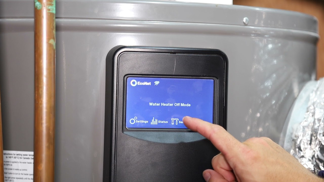 Rheem Hybrid Hot Water Tank - Mode Functions