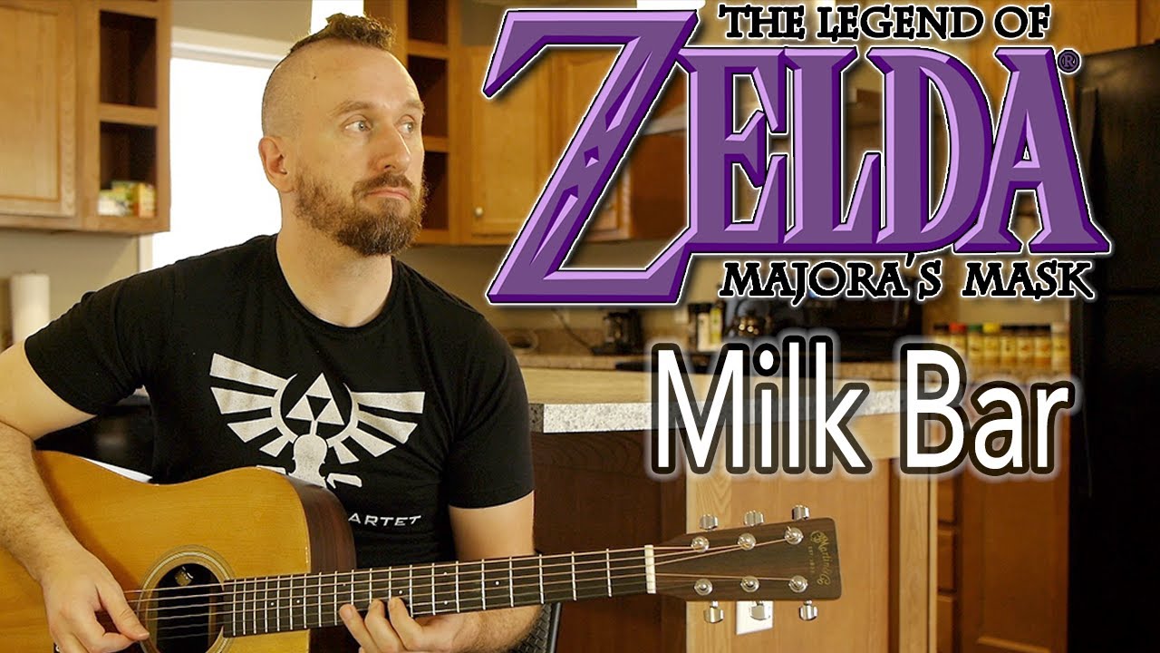 Zelda Majora's Mask - Milk Bar - Acoustic Guitar/Drums cover - Steven Strums