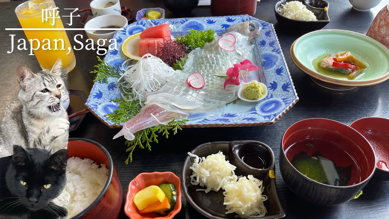 【佐賀】呼子で優勝 朝市食べ歩きとイカの活き造り