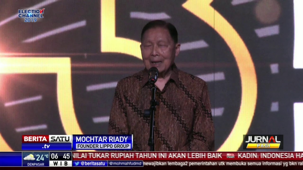 Founder Lippo Group Tekankan Pentingnya Respons Cepat Perkembangan Teknologi