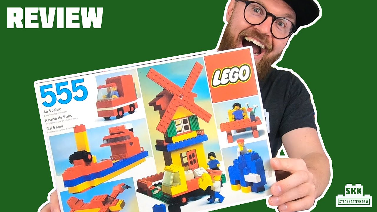 Grundbaustein einer alten LEGO®-Liebe garniert mit bunten Erinnerungen: LEGO® 555 von 1981 [Review]