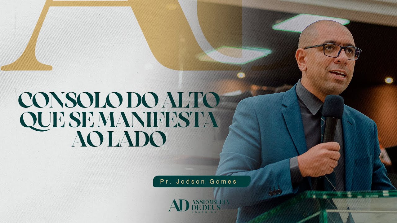 CONSOLO DO ALTO QUE SE MANIFESTA AO LADO | Pr. Jodson Gomes  | Culto Noite | 02/02/25