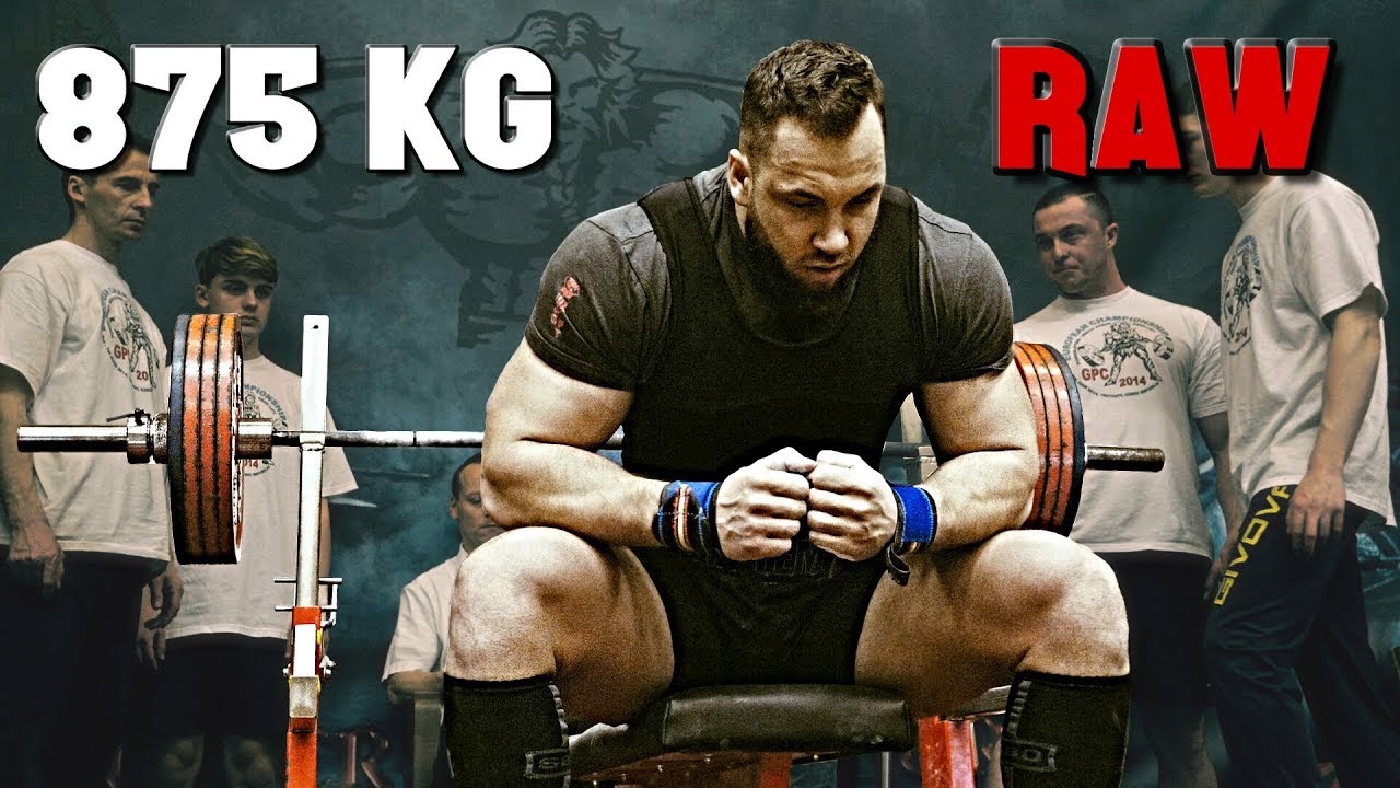 875kg RAW | MISTROVSTVÍ ČR v Trojboji