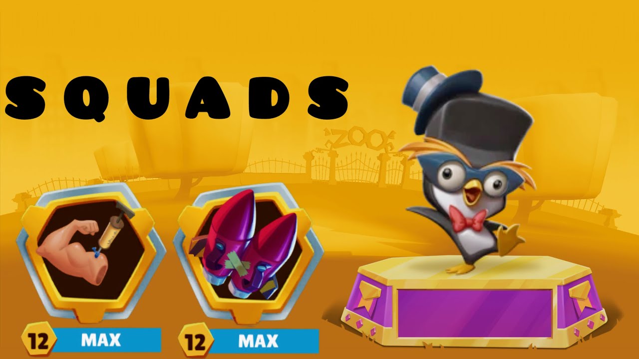 SQUAD Fuzzy MAXED LEVL 20 Zooba Gameplay