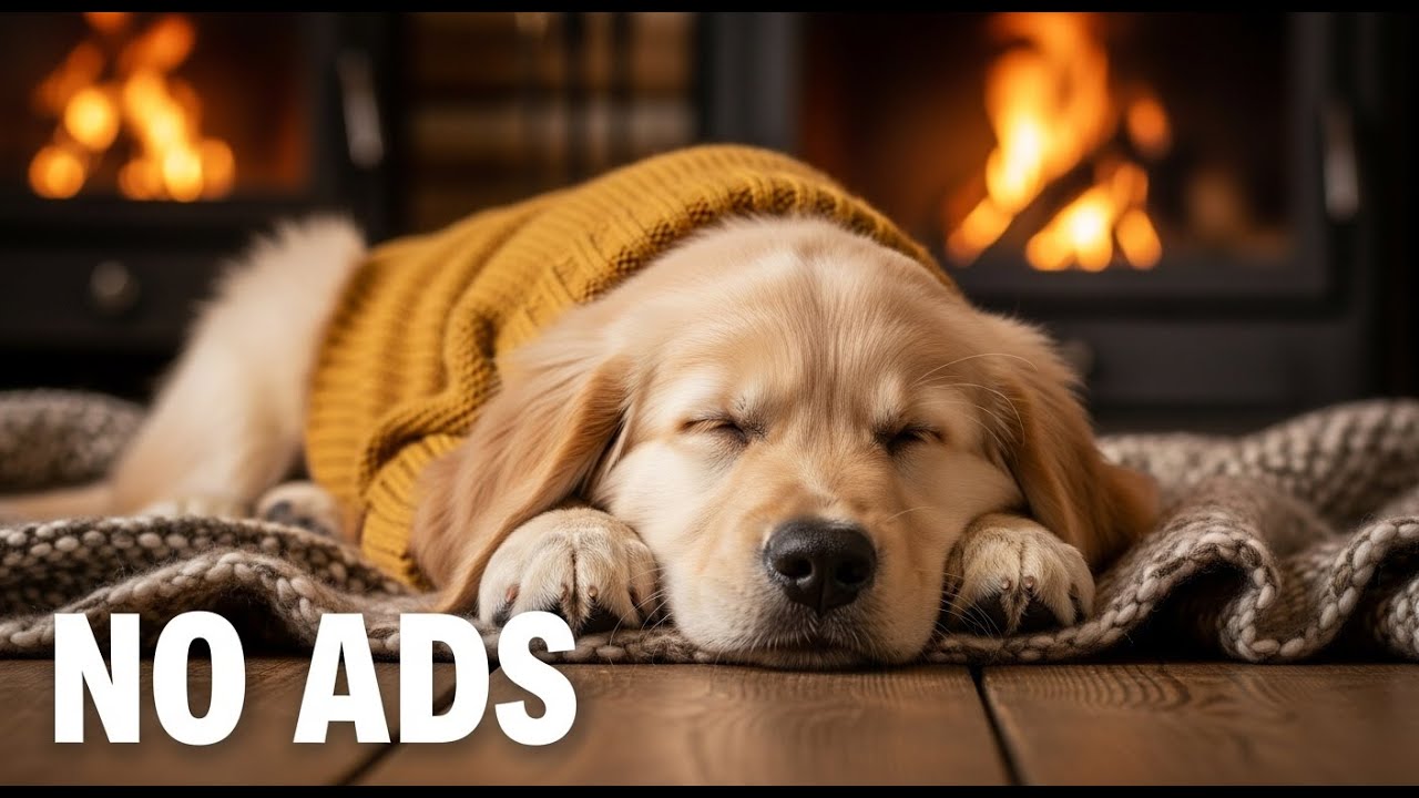 Dog Calming Music for 12 Hours 🌙🐾 Deep Sleep, Anxiety Relief & Stress Free (No Ads)