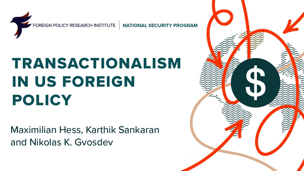 Transactionalism in US Foreign Policy