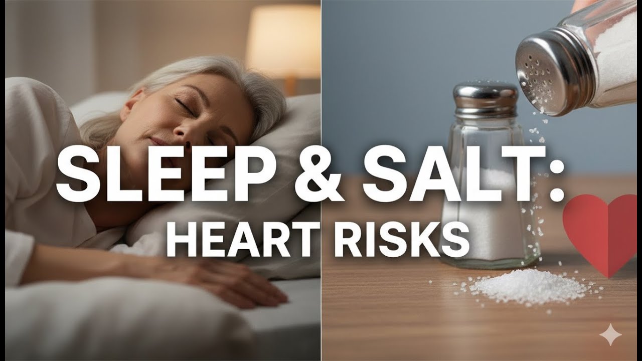 HOW SLEEP AND SALT QUIETLY SHAPE YOUR HEART HEALTH AFTER 50