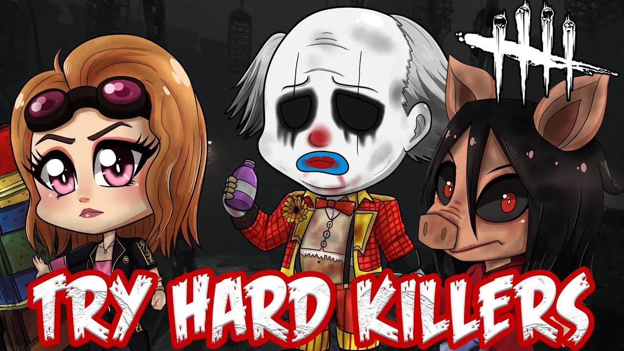 Yui VS TRY HARD CLOWN + PIGGY | Dead By Daylight | #IntoTheFog