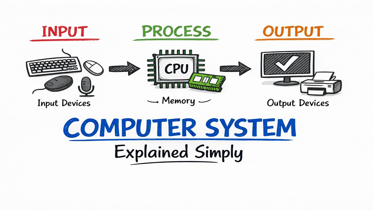 Introduction to Computer System | Hardware & Software Explained
