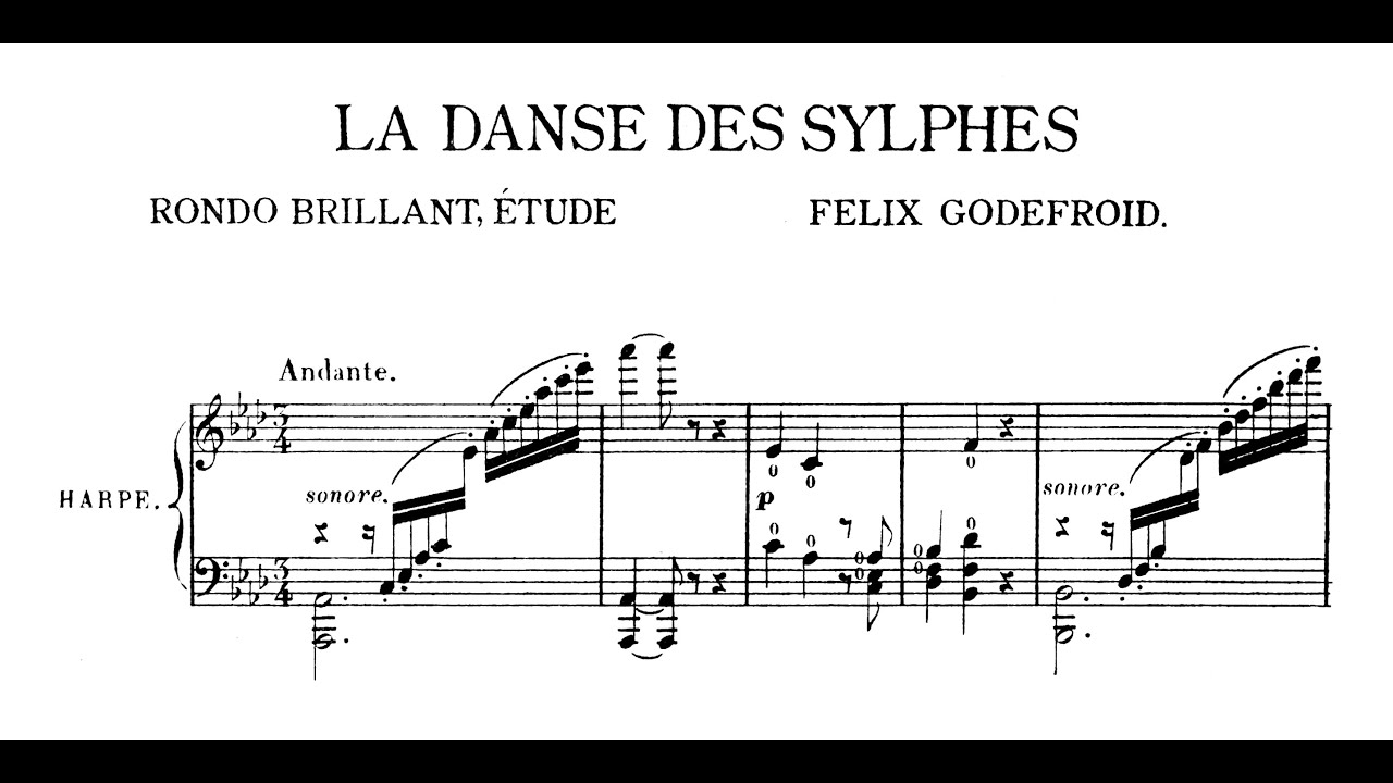 F&eacute;lix Godefroid - La danse des Sylphes, Op. 31