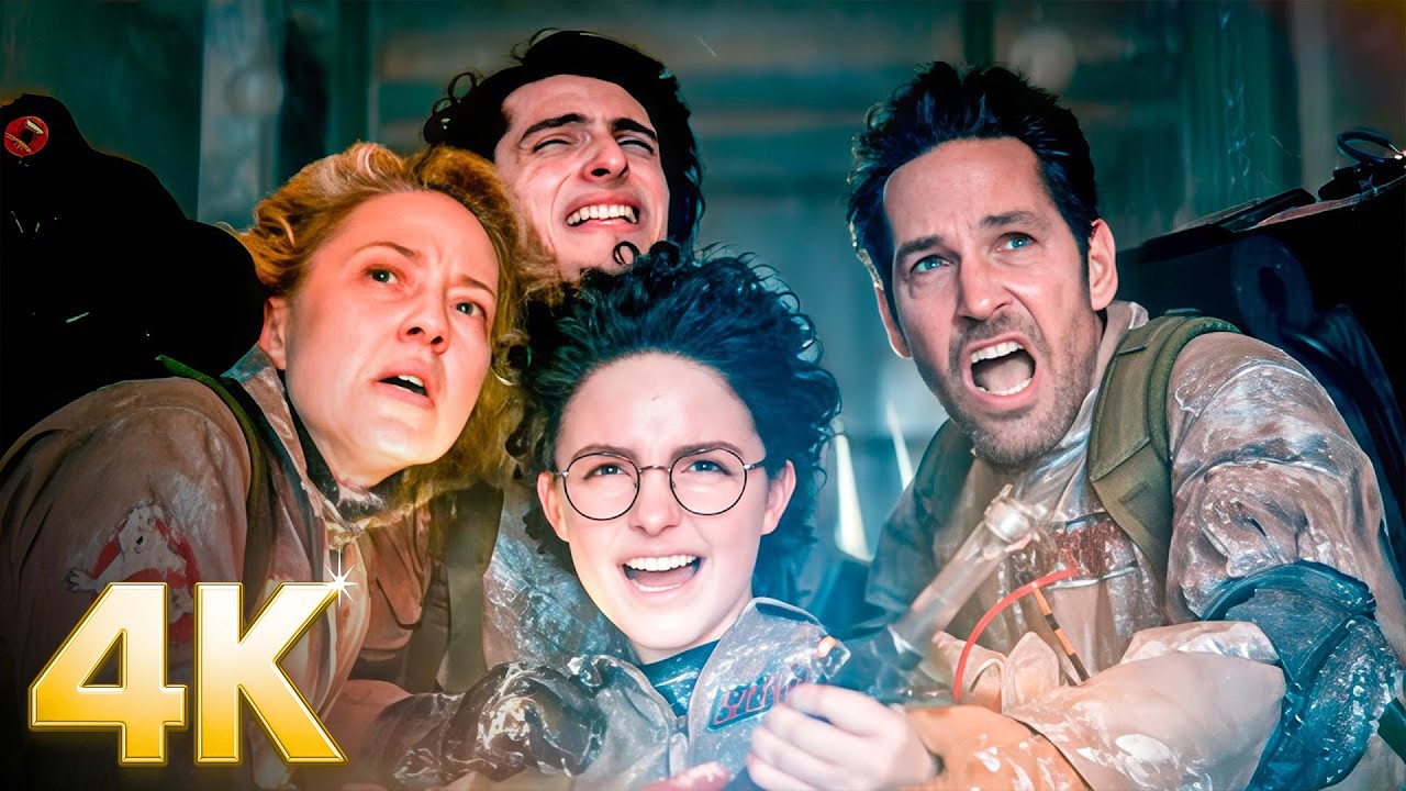 Ghostbusters: Frozen Empire | Every Epic Moment in ⚡4K