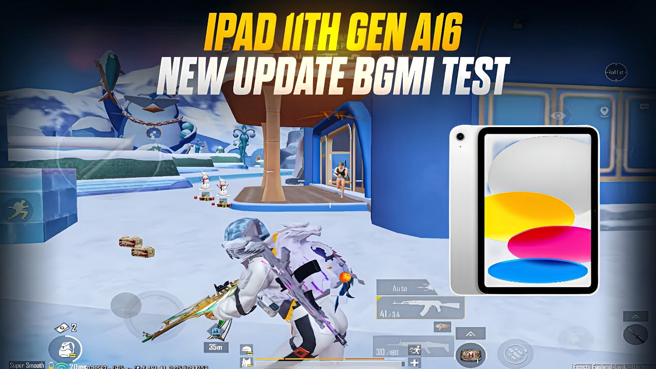iPad 11th Gen A16 BGMI 4.1 Test 🔥 | Smooth + Extreme FPS | Best Budget iPad for Gaming?