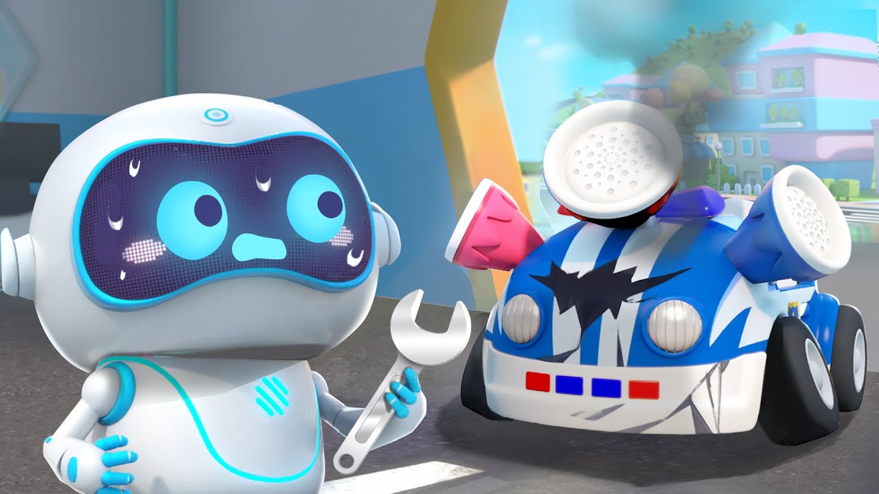 Let's Repair Police Car | + More Monster Truck Songs | Kids Song | BabyBus - Cars World