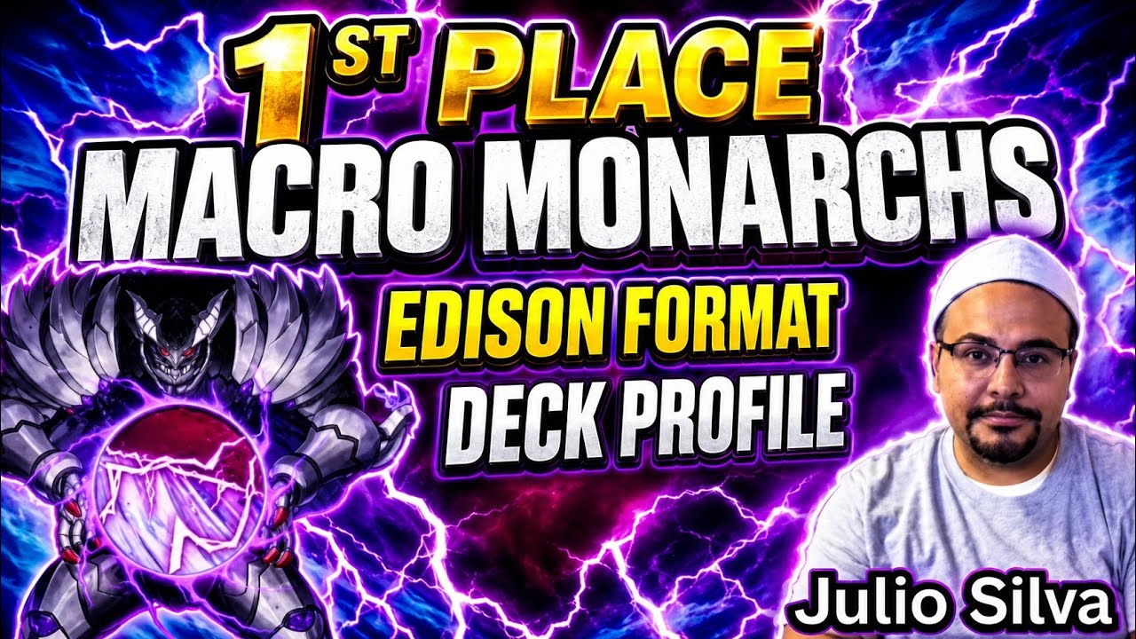 Профиль колоды Macro Monarchs: 1-е место на турнире Edison Format Locals