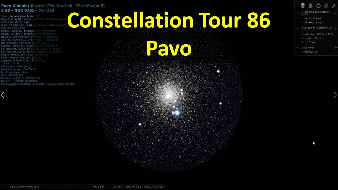 Constellation Tour 86 - Pavo