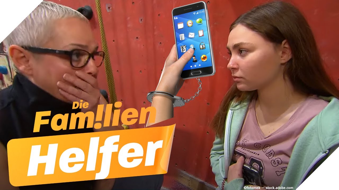 Süchtig mit 15 Jahren? 📱 Warum muss Pia ihr Handy immer bei sich haben? | Die Familienhelfer | SAT.1