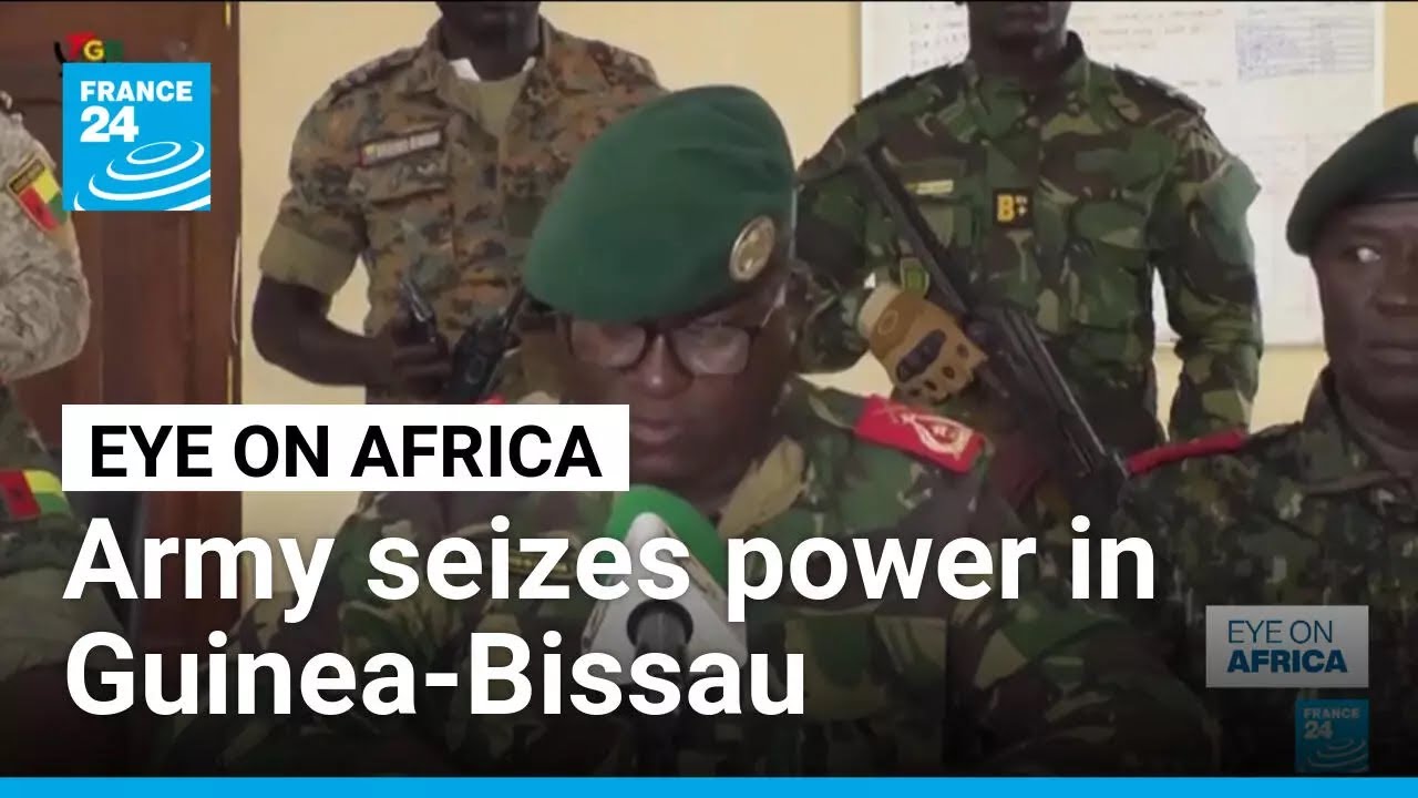 Army officers say they have seized power in Guinea-Bissau • FRANCE 24 English